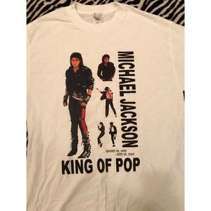 Michael Jackson king of pop tshirt